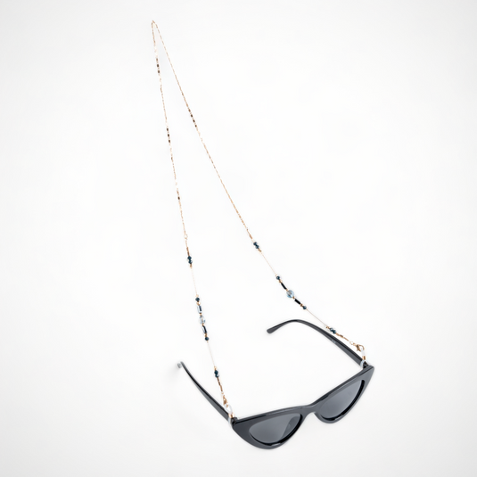 Chokore Vintage Bead EyeGlass Chain (Blue)