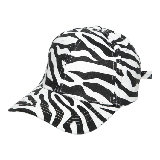 Chokore Cow print Baseball Cap (White)