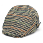 Chokore  Chokore Houndstooth Ivy Cap with Adjustable Buckle (Blue)