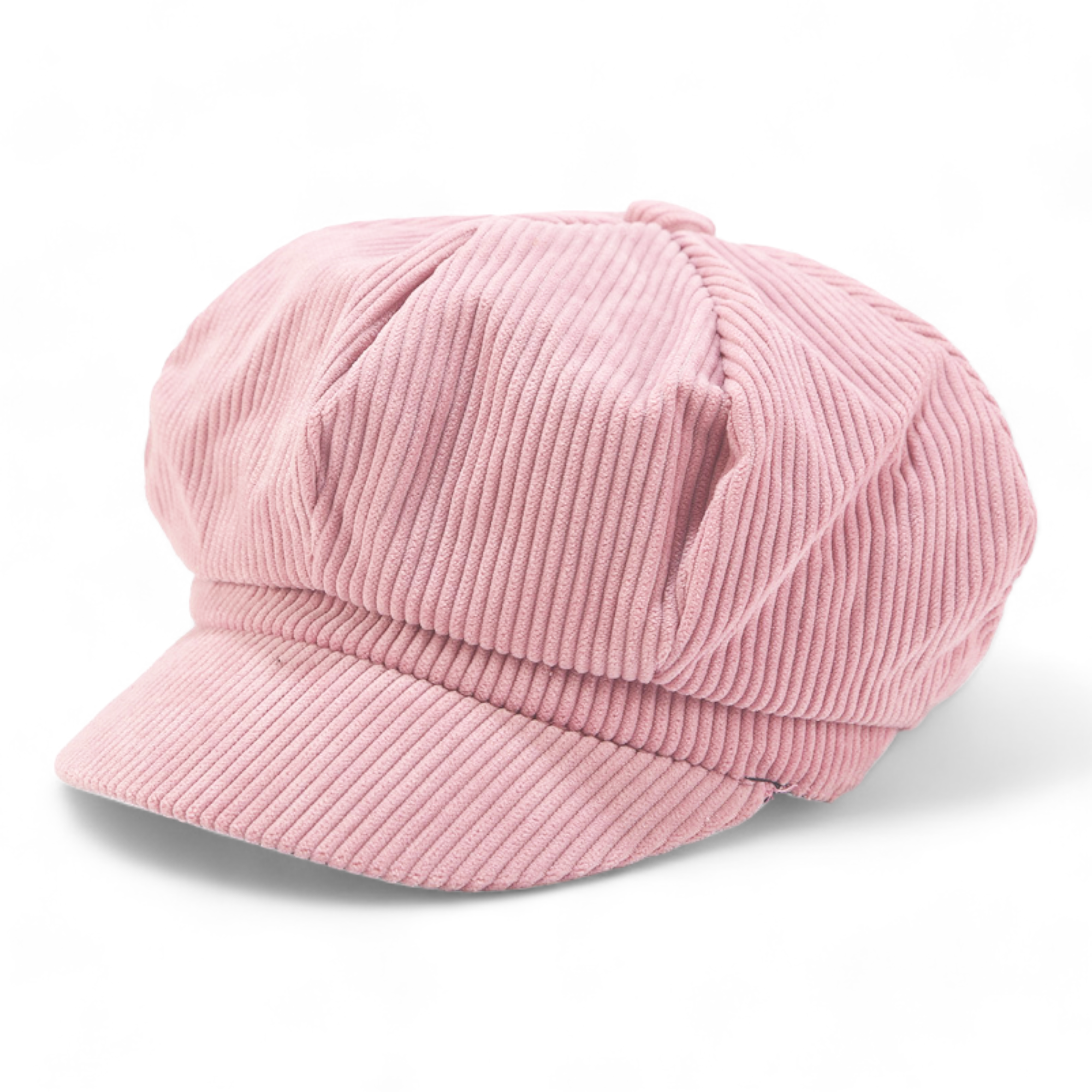 Chokore Corduroy Beret Cap (Pink)