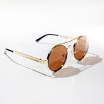 Chokore  Chokore Retro Polarized Sunglasses (Brown & Golden)