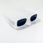 Chokore Chokore Irregular Sunglasses with UV 400 Protection (White) 