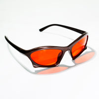 Chokore Chokore Trendy & Functional Polarized Sunglasses (Brown & Red)