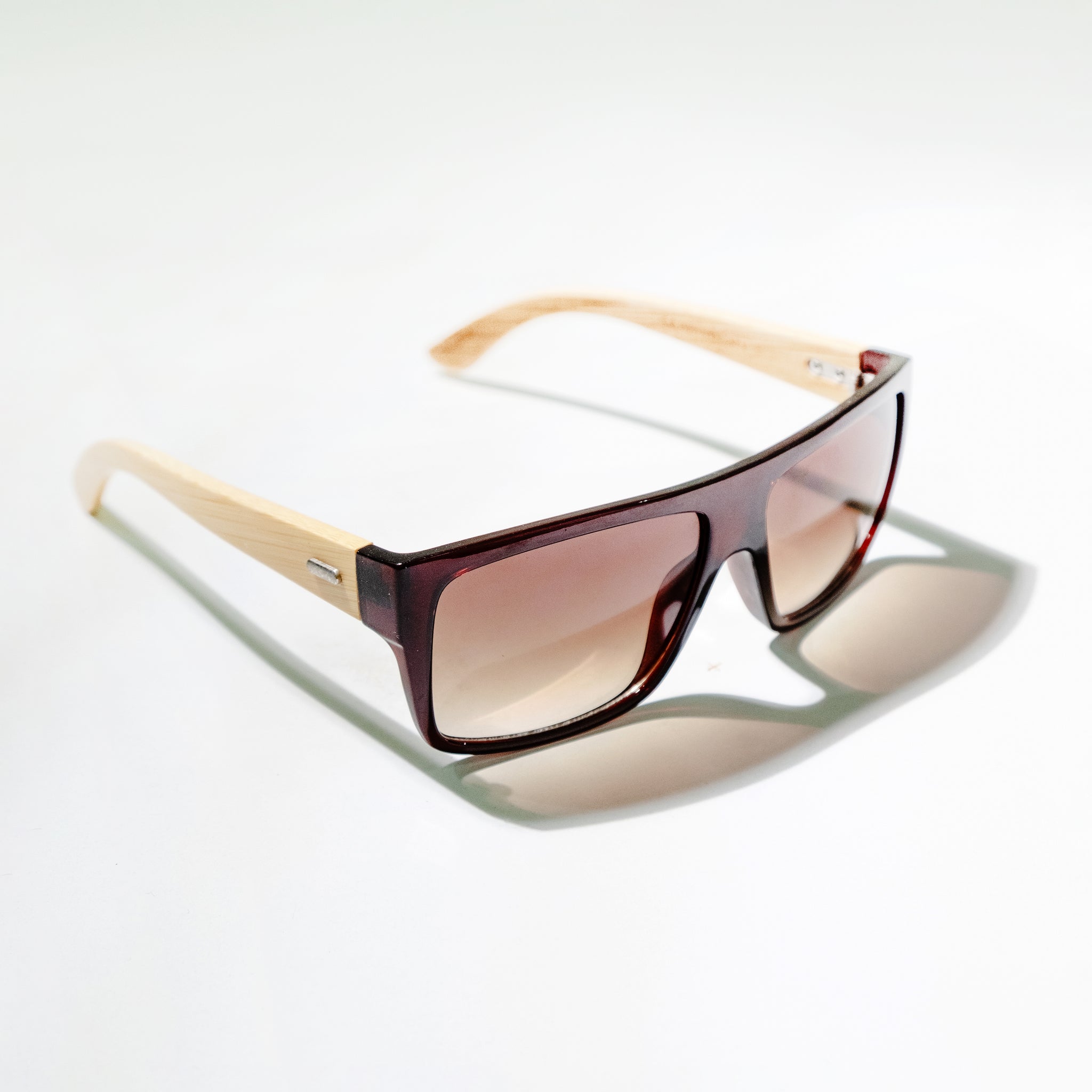 Chokore Iconic Wayfarer Sunglasses (Wood & Brown)