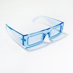 Chokore  Chokore Thick Frame Rectangle Sunglasses (Blue)