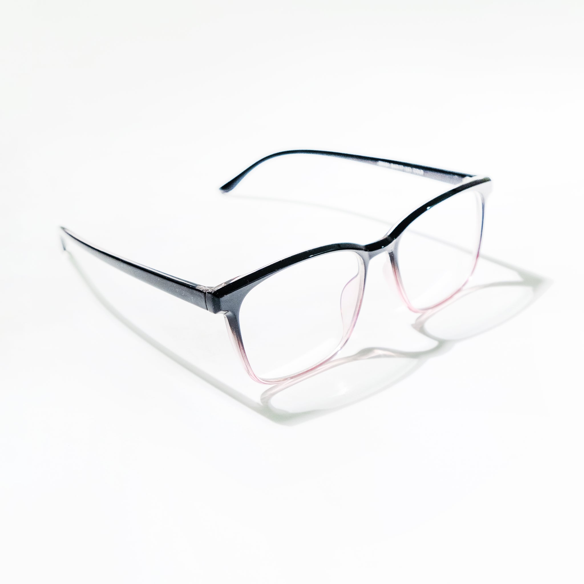 Chokore Anti-Blue Gradient Clear Glasses (Pink)