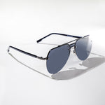 Chokore Chokore Retro Square Sunglasses with UV-400 Protection (Black) Chokore Aviator Sunglasses (Black)