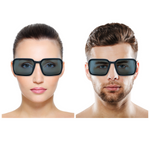 Chokore  Chokore Bold Square Sunglasses with UV 400 protection (Black)