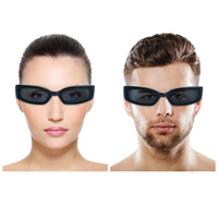 Chokore Chokore Rectangular UV-400 Protected Sunglasses (Black)