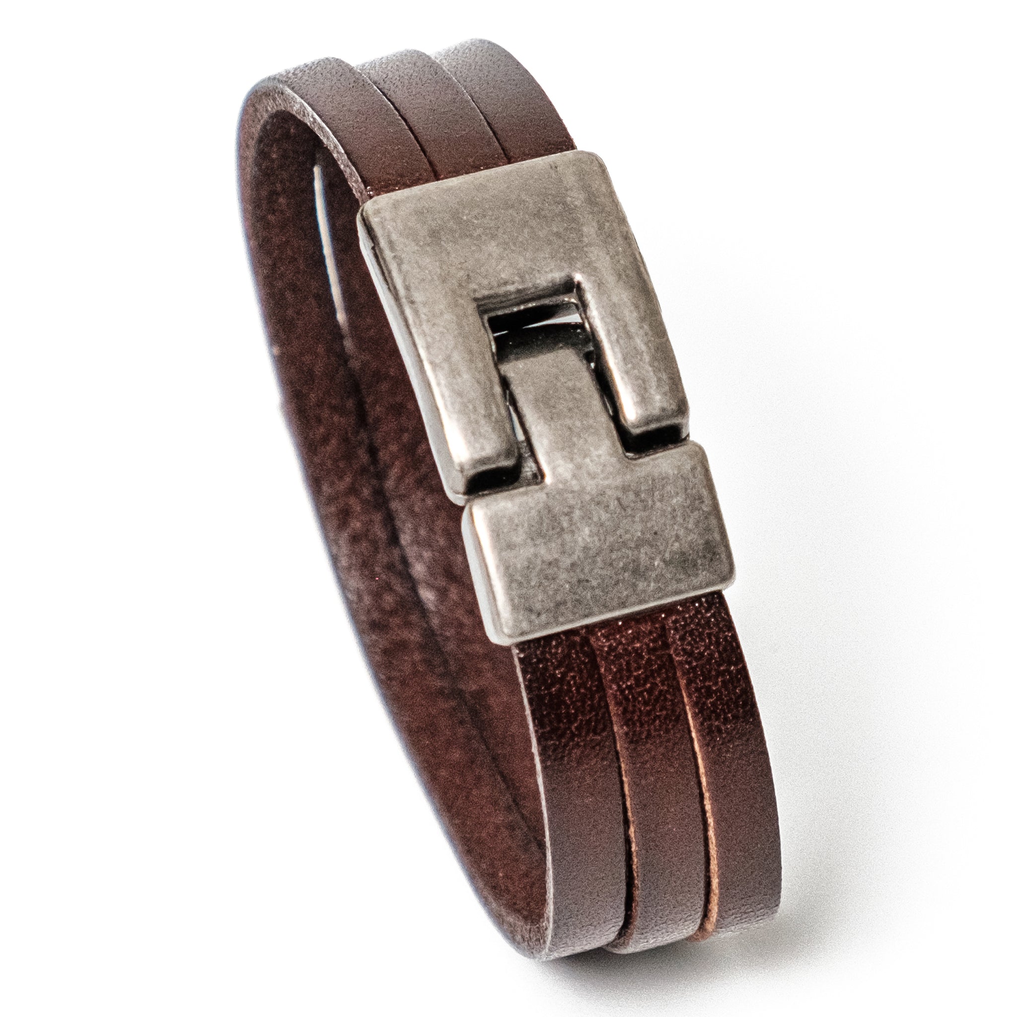 Chokore Triple Strap Leather Bracelet