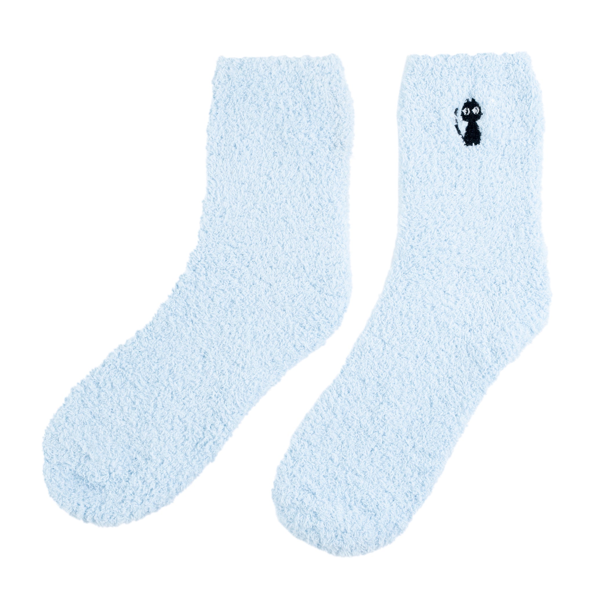 Chokore Fuzzy Fleece Socks (Light Blue)