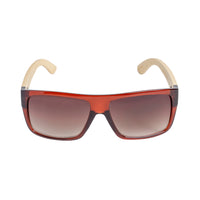 Chokore Chokore Iconic Wayfarer Sunglasses (Wood & Brown)