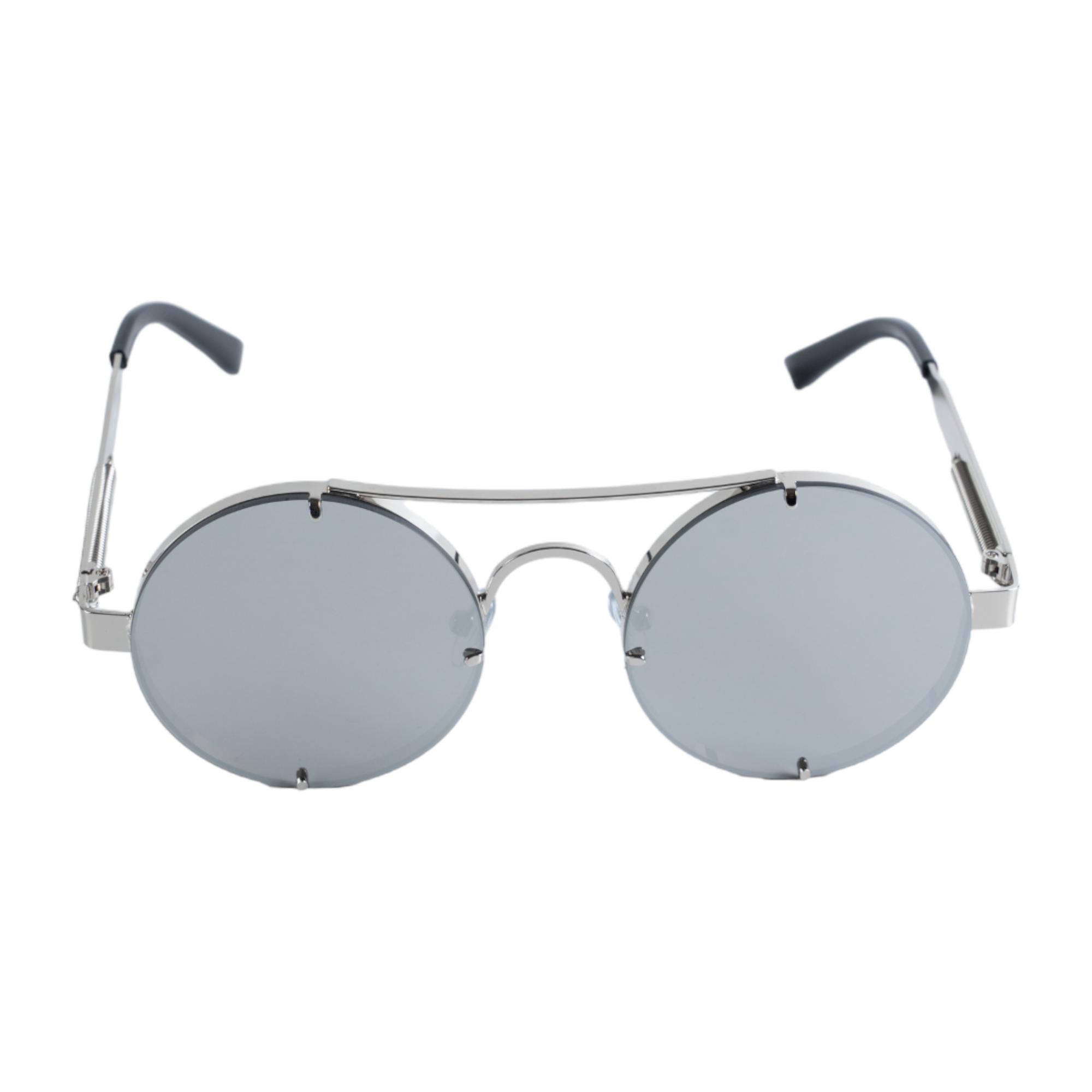 Chokore Retro Polarized Sunglasses (Silver)