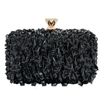 Chokore  Chokore Embellished Evening Clutch/Handbag (Black)