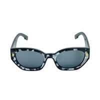Chokore Chokore Purrfect Cat Eye Sunglasses with UV 400 Protection (Black & White)