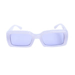 Chokore Chokore Rectangle Retro Sunglasses with UV Protection (Mauve) 