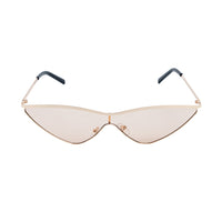 Chokore Chokore Cat-Eye Sunglasses with Metal Frame (Golden)