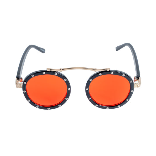 Chokore Rivet  Rounder Sunglasses
