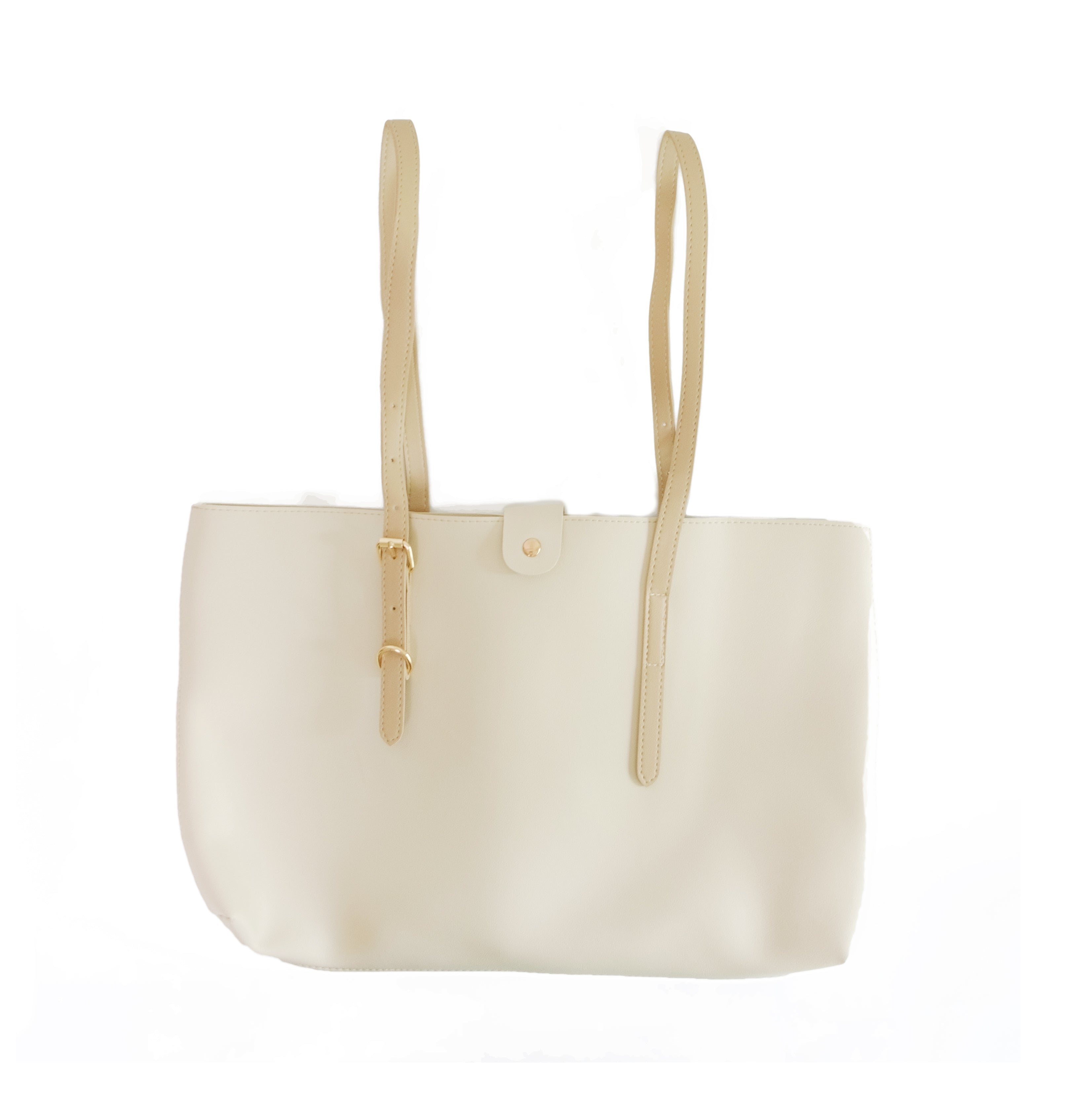 chokore Chokore Large Adjustable Tote Bag with Laptop Sleeve (Khaki)