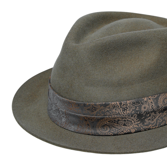 Chokore Classic Grove Fedora Hat (Forest Green)