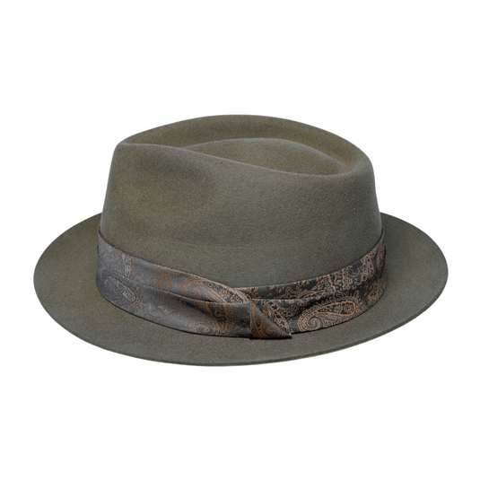 Chokore Classic Grove Fedora Hat (Forest Green)
