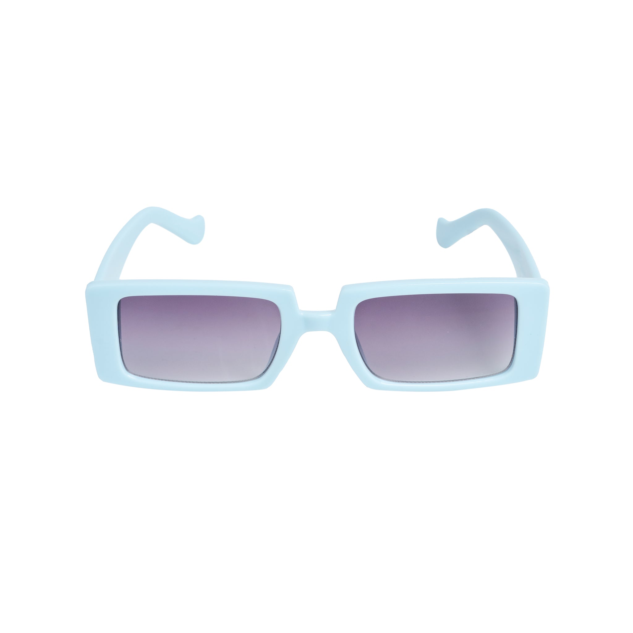 Chokore Tinted Rectangle Sunglasses (Light Blue)