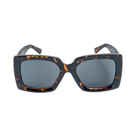 Chokore Vintage Square Lens Thick Sunglasses with UV 400 Protection (Brown & Black) - Chokore Vintage Square Lens Thick Sunglasses with UV 400 Protection (Brown & Black)