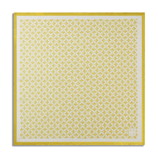 Jaali Good (Yellow) - Pocket Square