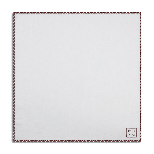 Boundaries (Burgundy) - Pocket Square