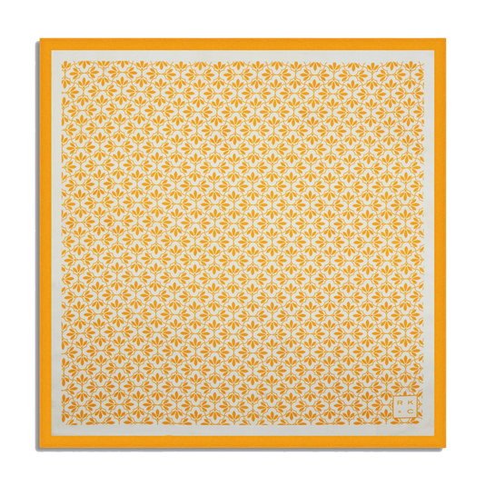 Jaali Good (Orange) - Pocket Square