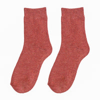 Chokore Chokore Velvety Tube Socks (Brick Red)