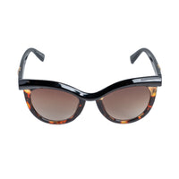 Chokore Chokore Vintage Cat-Eye Sunglasses with UV400 Protection (Black & Brown)
