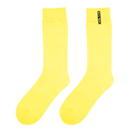 Chokore Stylish Cotton Socks (Yellow)