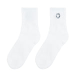 Chokore  Chokore Embroidered Smiley Socks (White)