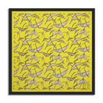 Chokore Boundaries (Pink) - Pocket Square Birds Of A Feather - Pocket Square