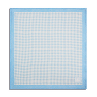 Chokore Checkered Past (Blue) - Pocket Square