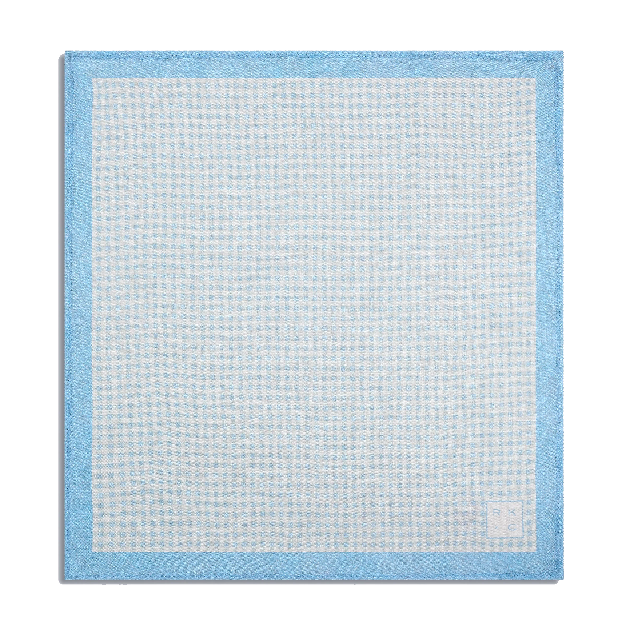 Checkered Past (Blue) - Pocket Square