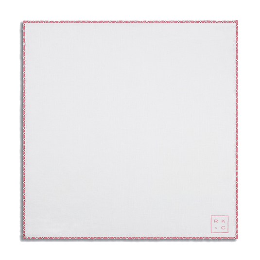 Boundaries (Pink) - Pocket Square