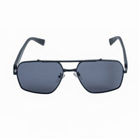 Chokore Chokore Retro Square Sunglasses with UV-400 Protection (Black)