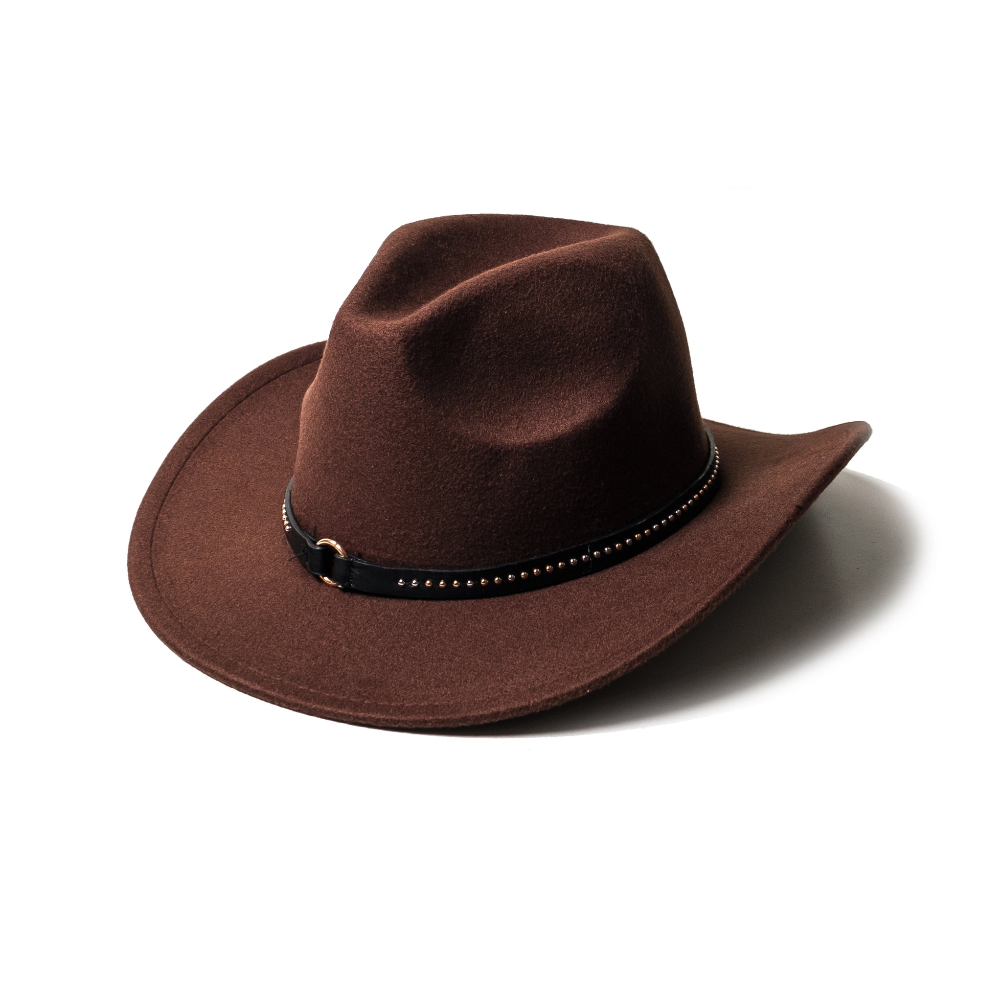 Chokore Cowboy Hat with Belt Band (Brown)