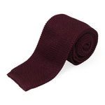 Chokore Chokore Two-in-One Black & Red Silk Pocket Square - Indian At Heart line Chokore Cabernet Necktie