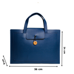 Chokore Chokore Luxury Leather Bag for Women (Blue) 