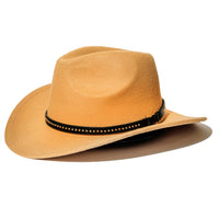Chokore Chokore Cowboy Hat with Belt Band (Beige)