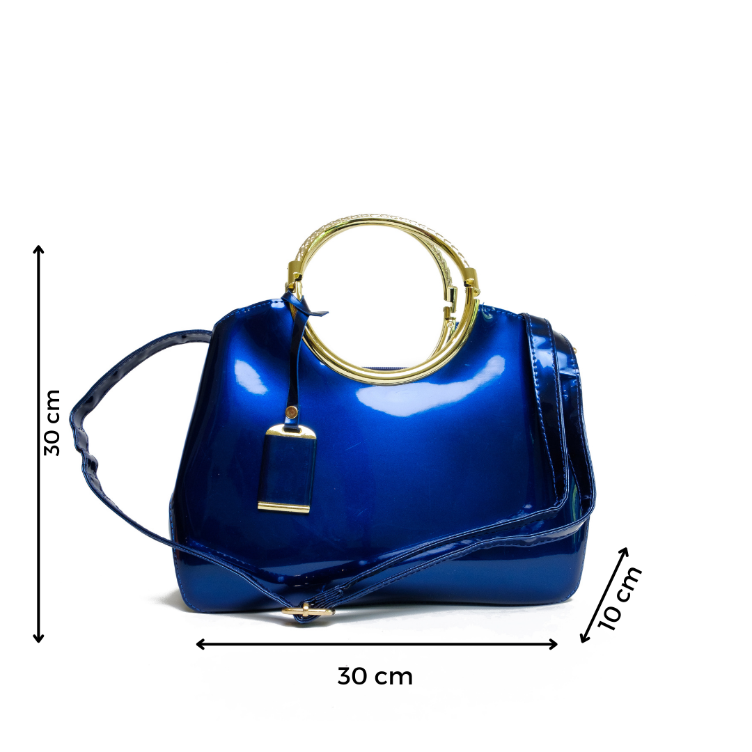 Chokore Large Glossy Bag (Blue)