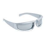 Chokore Chokore Sports Sunglasses with UV Protection & Polarized Lenses (Silver) 