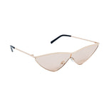 Chokore Chokore Cat-Eye Sunglasses with Metal Frame (Golden) 