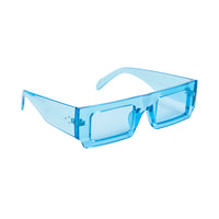Chokore Chokore Thick Frame Rectangle Sunglasses (Blue)