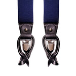Chokore Chokore Y-shaped Plain Convertible Suspenders (Navy Blue) 