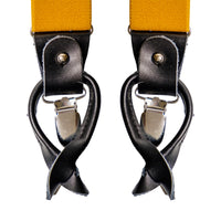 Chokore Chokore Y-shaped Plain Convertible Suspenders (Tangerine)