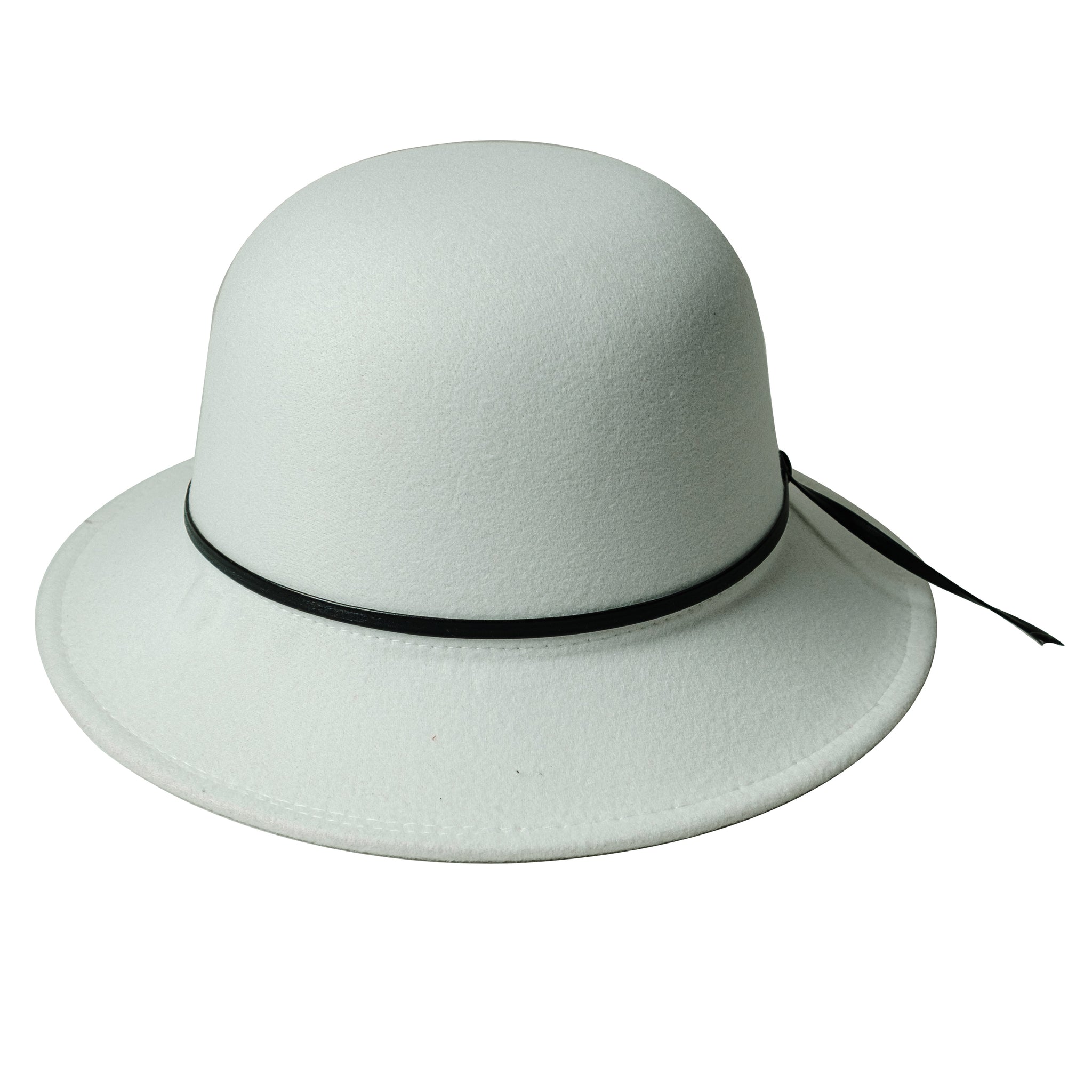 Chokore Trendy Cloche Hat (White)